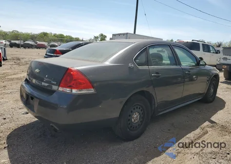 2009 Chevrolet Impala Police из США, поврежденный, VIN 2G1WS57M291297972